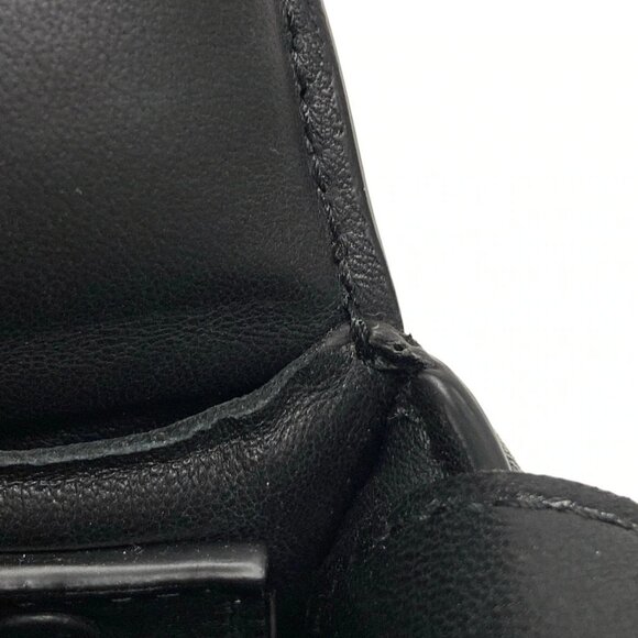 Auth BOTTEGA VENETA Padded Cassette 591970 Black Lambskin - Picture 13 of 16